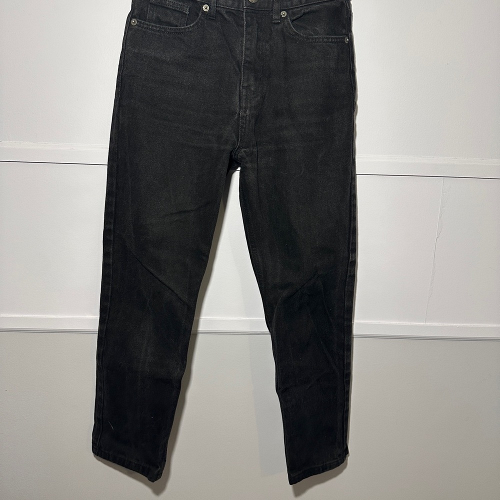 Nasty Gal Charcoal Denim Pants
